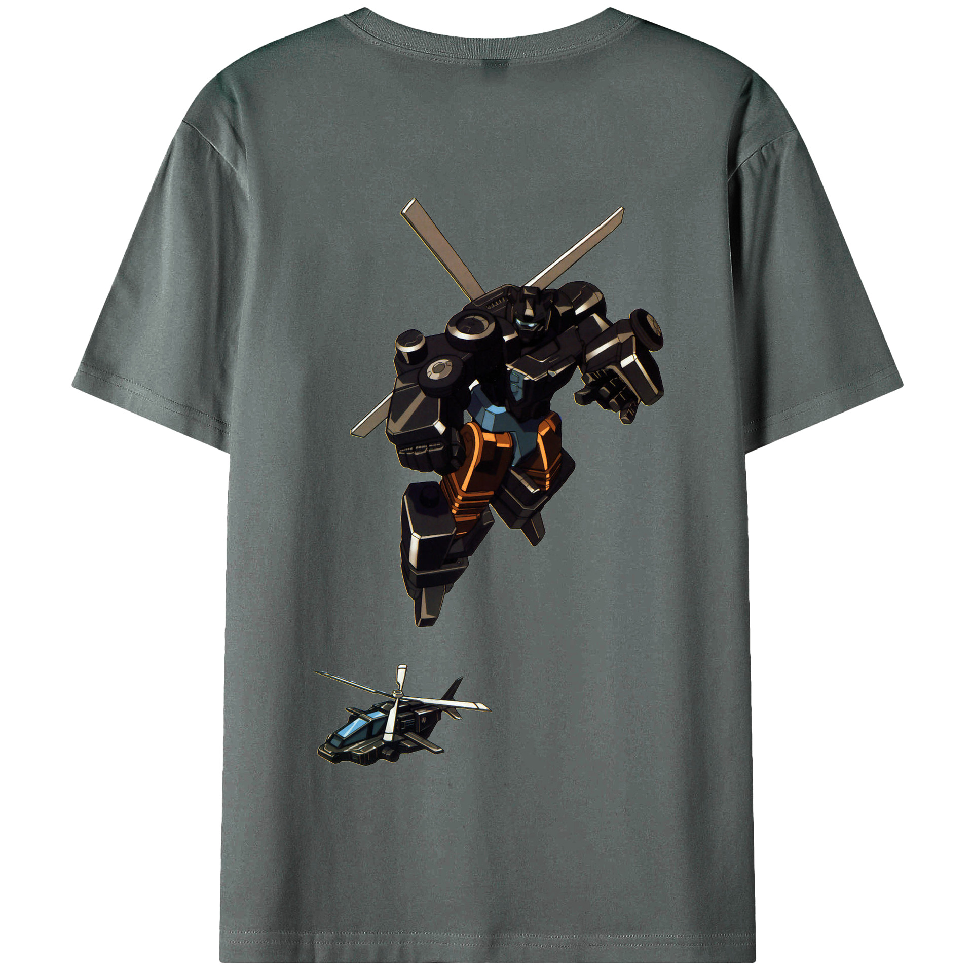 （画像用）  綿100％半袖Tシャツ（背面プリント）